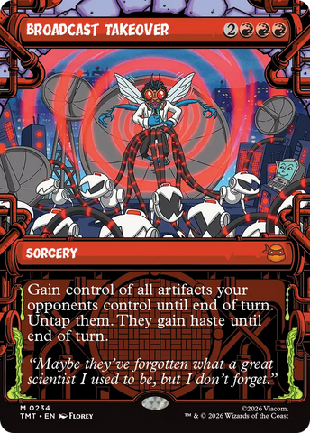 Broadcast Takeover (Showcase) [Teenage Mutant Ninja Turtles] - The Mythic Store | 24h Order Processing