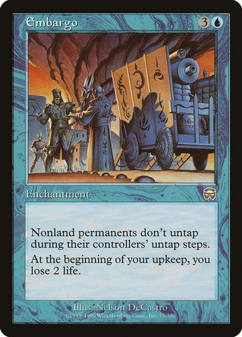 Embargo [Mercadian Masques] - The Mythic Store | 24h Order Processing