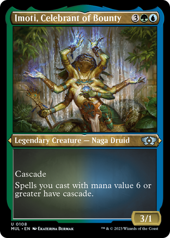 Imoti, Celebrant of Bounty (Foil Etched) [Multiverse Legends] - The Mythic Store | 24h Order Processing