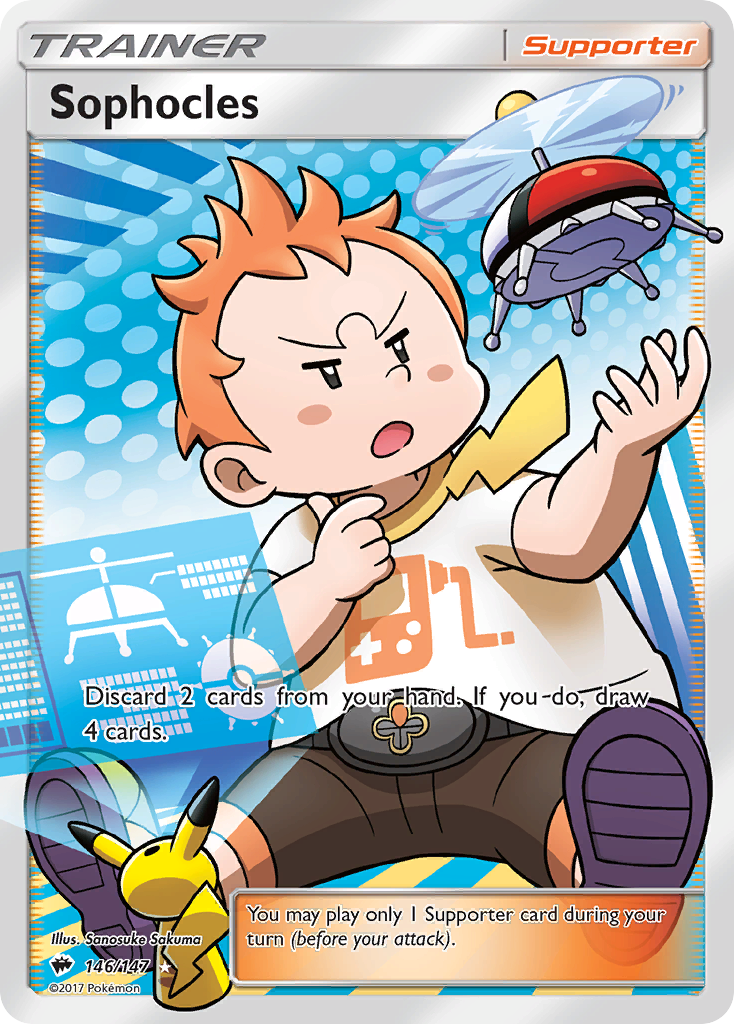 Sophocles (146/147) [Sun & Moon: Burning Shadows] - The Mythic Store | 24h Order Processing