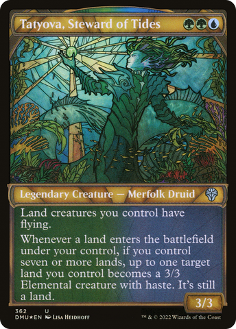 Tatyova, Steward of Tides (Showcase Textured) [Dominaria United] - The Mythic Store | 24h Order Processing