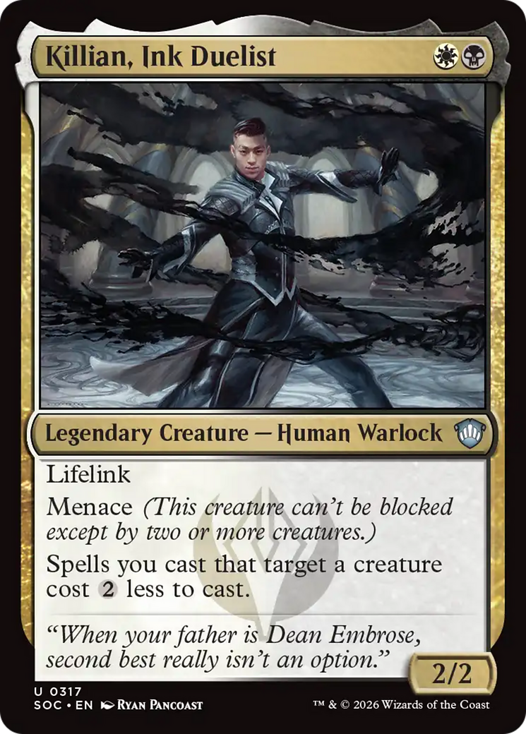 Killian, Ink Duelist [Secrets of Strixhaven Commander] - The Mythic Store | 24h Order Processing