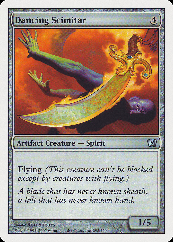 Dancing Scimitar [Ninth Edition] - The Mythic Store | 24h Order Processing