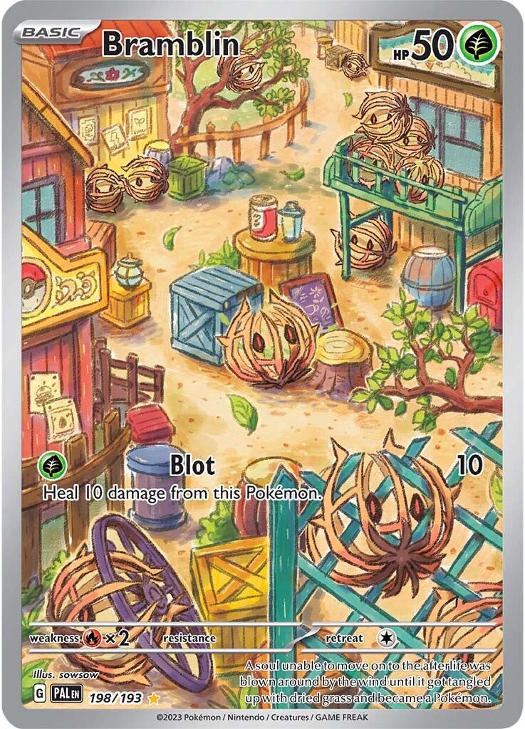 Bramblin (198/193) [Scarlet & Violet: Paldea Evolved] - The Mythic Store | 24h Order Processing
