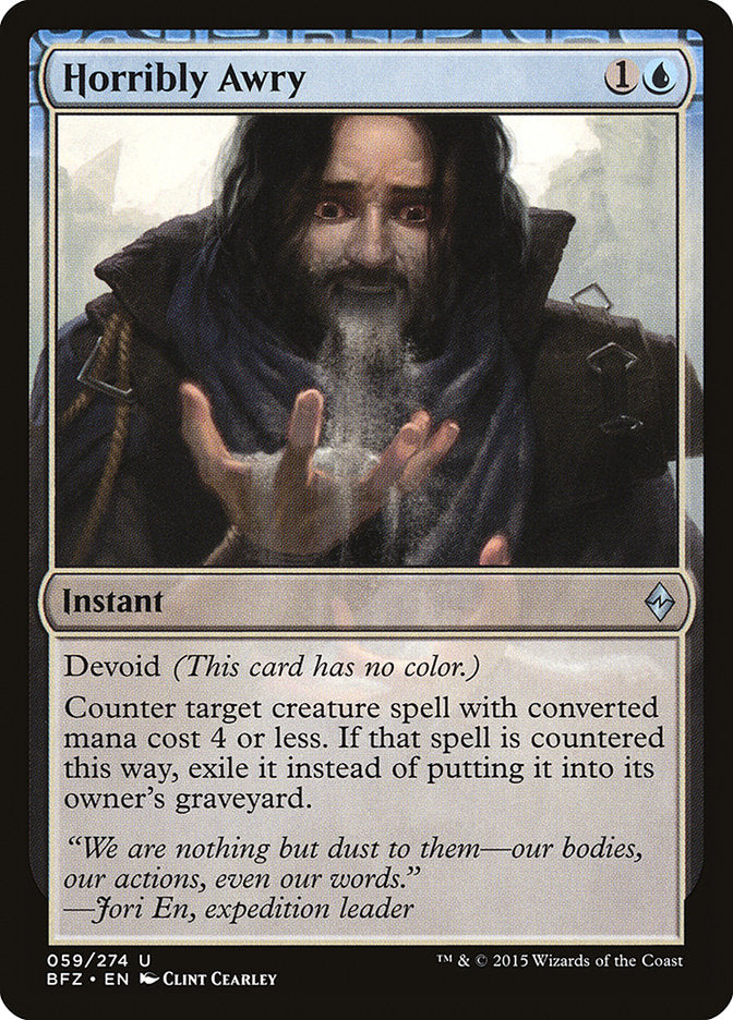 Horribly Awry [Battle for Zendikar] - The Mythic Store | 24h Order Processing