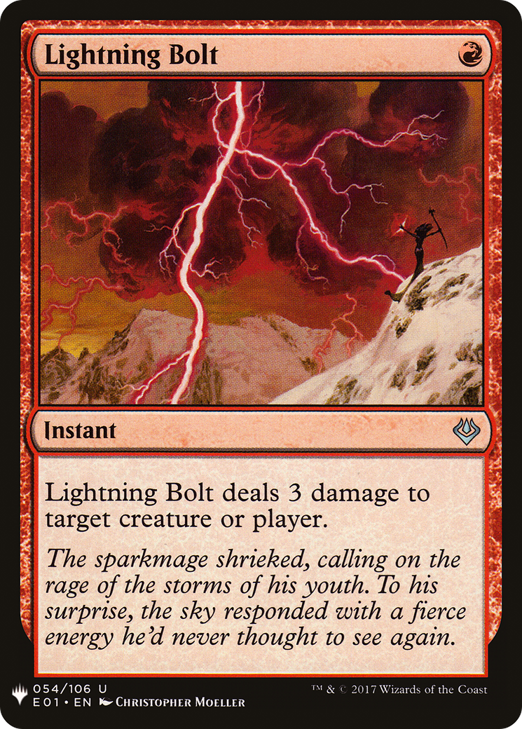 Lightning Bolt [Mystery Booster] - The Mythic Store | 24h Order Processing