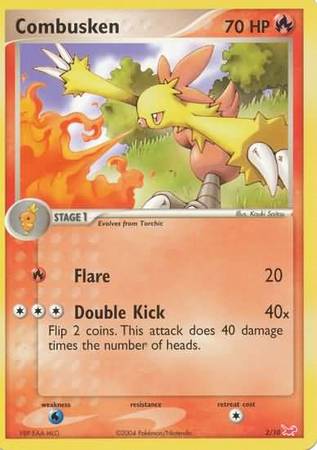 Combusken (2/10) [EX: Trainer Kit - Latias] - The Mythic Store | 24h Order Processing