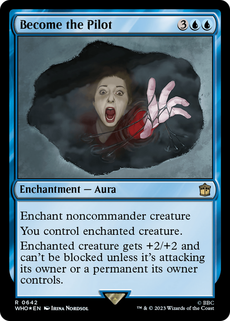 Become the Pilot (Surge Foil) [Doctor Who] - The Mythic Store | 24h Order Processing