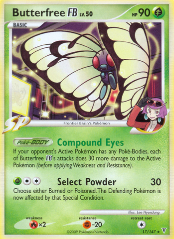 Butterfree FB (17/147) [Platinum: Supreme Victors] - The Mythic Store | 24h Order Processing