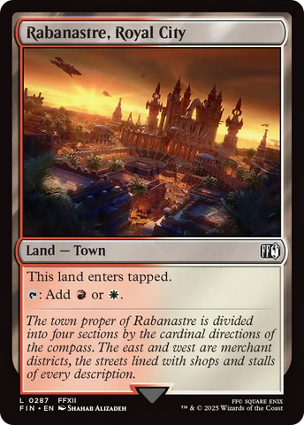 Rabanastre, Royal City [FINAL FANTASY] - The Mythic Store | 24h Order Processing