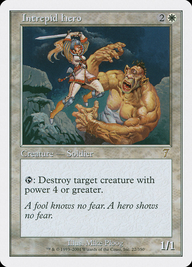 Intrepid Hero [Seventh Edition] - The Mythic Store | 24h Order Processing