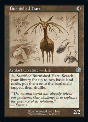 Burnished Hart (Retro Schematic) [The Brothers' War Retro Artifacts] - The Mythic Store | 24h Order Processing
