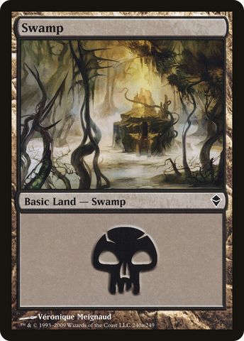 Swamp (240a) [Zendikar] - The Mythic Store | 24h Order Processing