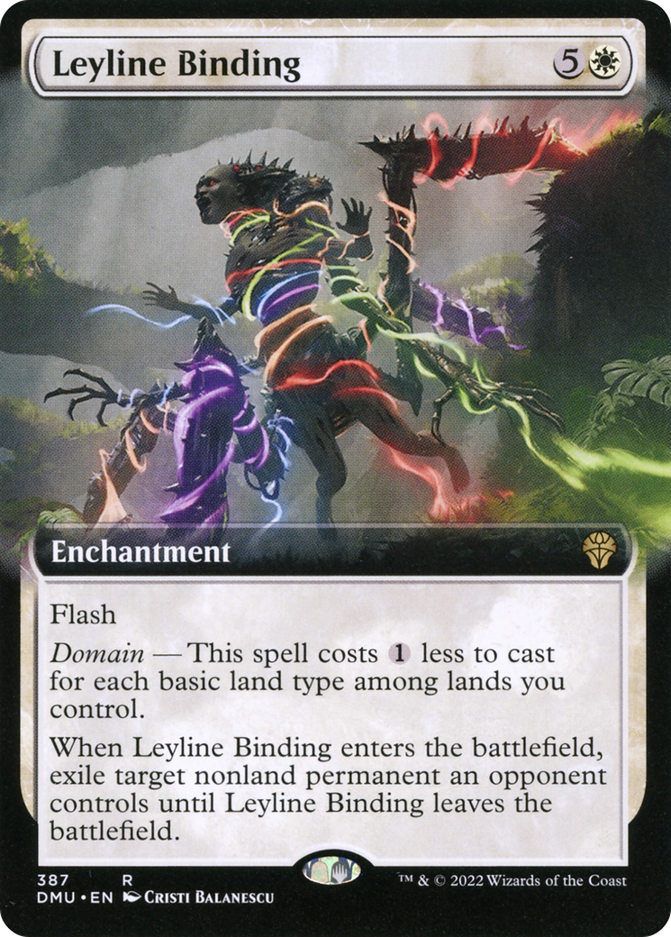 Leyline Binding (Extended Art) [Dominaria United] - The Mythic Store | 24h Order Processing