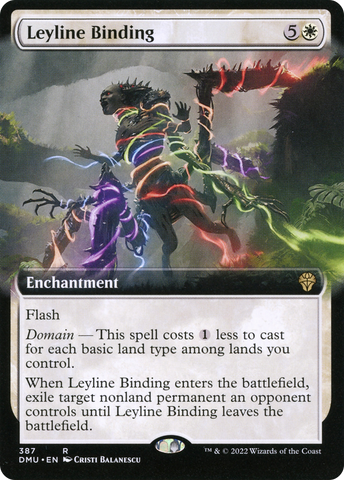 Leyline Binding (Extended Art) [Dominaria United] - The Mythic Store | 24h Order Processing