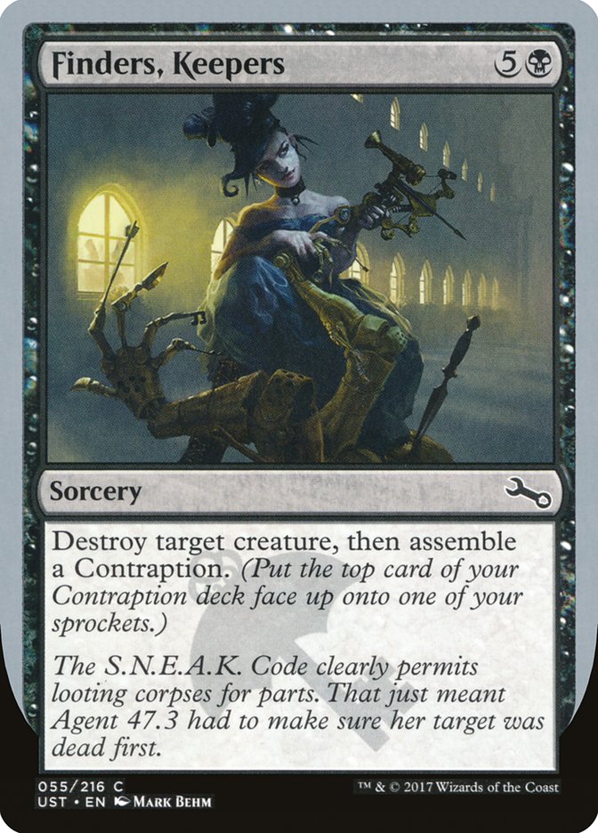 Finders, Keepers [Unstable] - The Mythic Store | 24h Order Processing