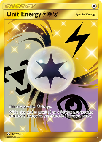 Unit Energy (171/156) (Lightning, Psychic, Metal) [Sun & Moon: Ultra Prism] - The Mythic Store | 24h Order Processing