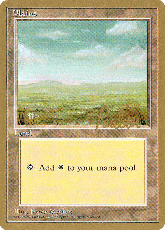 Plains (pp364) (Preston Poulter) [Pro Tour Collector Set] - The Mythic Store | 24h Order Processing