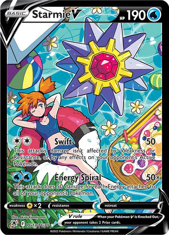Starmie V (TG13/TG30) [Sword & Shield: Astral Radiance] - The Mythic Store | 24h Order Processing