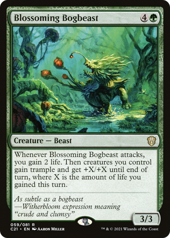 Blossoming Bogbeast [Commander 2021] - The Mythic Store | 24h Order Processing