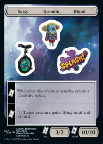 Sassy Gremlin Blood [Unfinity Stickers] - The Mythic Store | 24h Order Processing