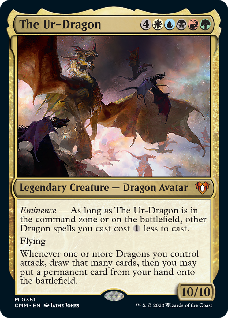 The Ur-Dragon [Commander Masters] - The Mythic Store | 24h Order Processing