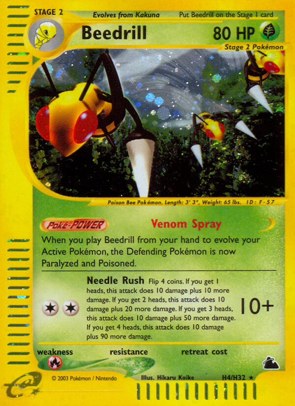 Beedrill (H4/H32) [Skyridge] - The Mythic Store | 24h Order Processing