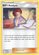 Bill's Analysis (51/68) [Sun & Moon: Hidden Fates] - The Mythic Store | 24h Order Processing