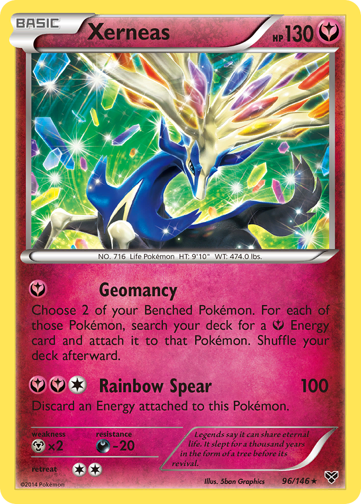 Xerneas (96/146) [XY: Base Set] - The Mythic Store | 24h Order Processing