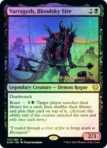 Varragoth, Bloodsky Sire [Kaldheim Prerelease Promos] - The Mythic Store | 24h Order Processing