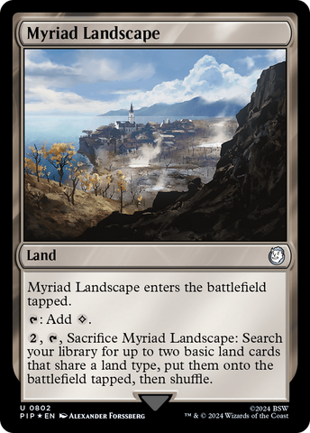 Myriad Landscape (Surge Foil) [Fallout] - The Mythic Store | 24h Order Processing