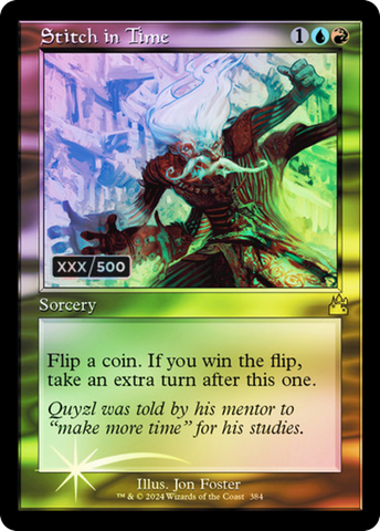 Stitch in Time (Retro) (Serialized) [Ravnica Remastered] - The Mythic Store | 24h Order Processing