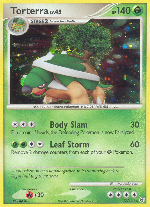 Torterra (17/130) [Diamond & Pearl: Base Set] - The Mythic Store | 24h Order Processing