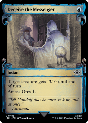 Deceive the Messenger [The Lord of the Rings: Tales of Middle-Earth Showcase Scrolls] - The Mythic Store | 24h Order Processing