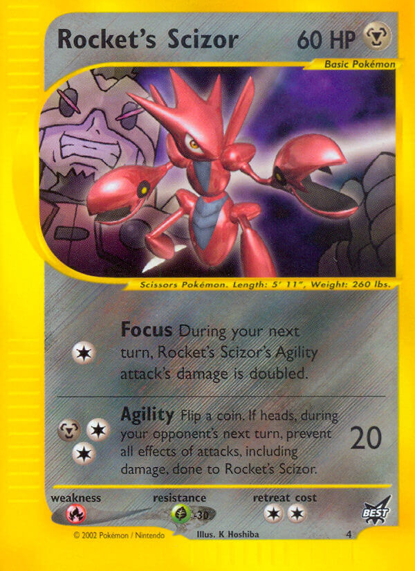 Rocket's Scizor (4) [Best of Promos] - The Mythic Store | 24h Order Processing