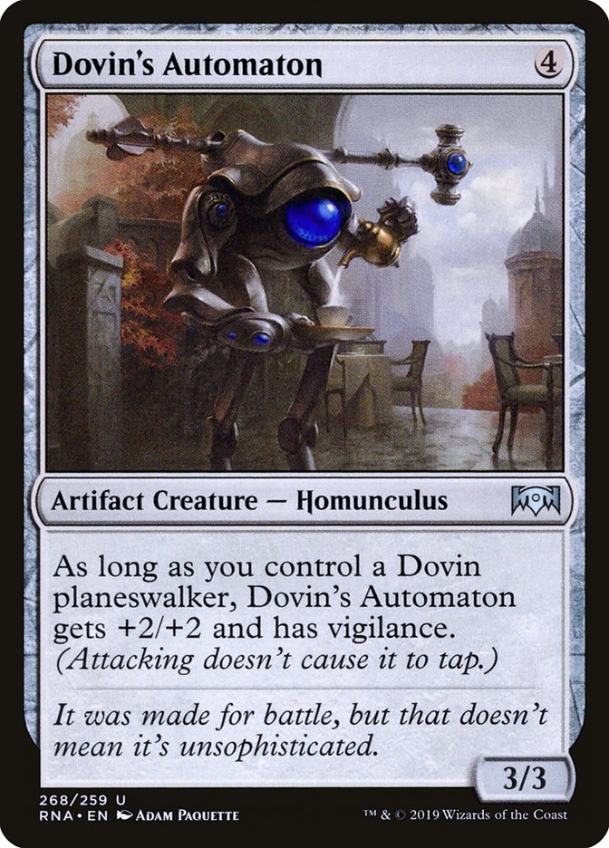 Dovin's Automaton [Ravnica Allegiance] - The Mythic Store | 24h Order Processing