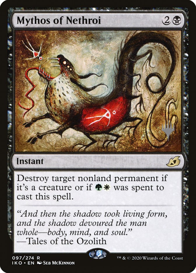 Mythos of Nethroi (Promo Pack) [Ikoria: Lair of Behemoths Promos] - The Mythic Store | 24h Order Processing