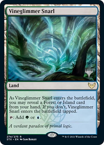 Vineglimmer Snarl (Promo Pack) [Strixhaven: School of Mages Promos] - The Mythic Store | 24h Order Processing