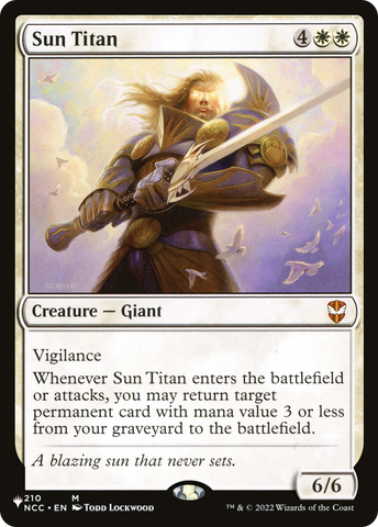 Sun Titan (NCC) [The List] - The Mythic Store | 24h Order Processing