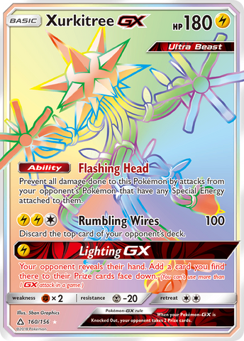 Xurkitree GX (160/156) [Sun & Moon: Ultra Prism] - The Mythic Store | 24h Order Processing
