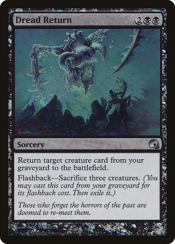 Dread Return [Premium Deck Series: Graveborn] - The Mythic Store | 24h Order Processing