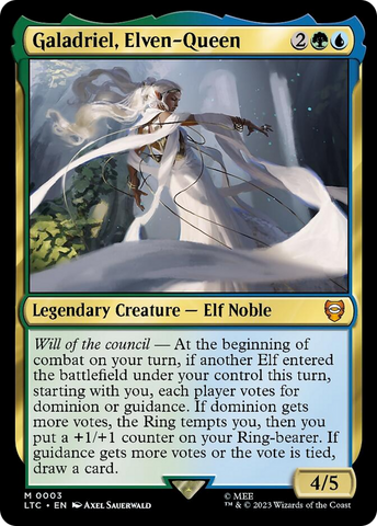 Galadriel, Elven-Queen [The Lord of the Rings: Tales of Middle-Earth Commander] - The Mythic Store | 24h Order Processing