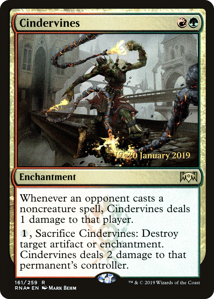 Cindervines [Ravnica Allegiance Prerelease Promos] - The Mythic Store | 24h Order Processing