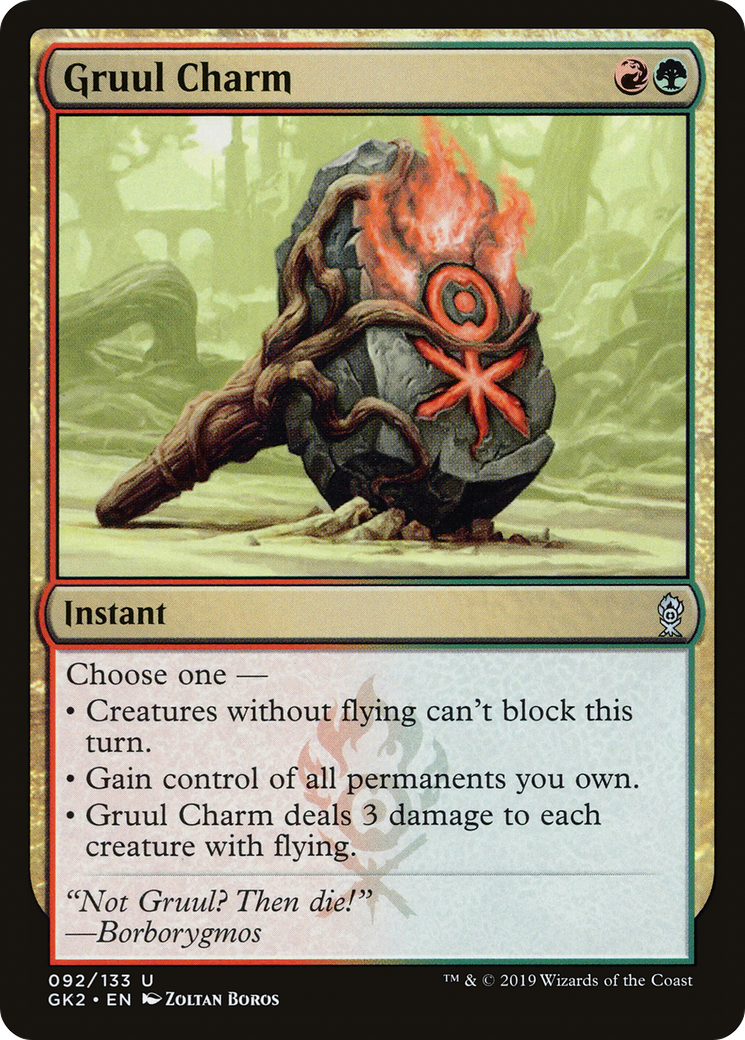 Gruul Charm [Ravnica Allegiance Guild Kit] - The Mythic Store | 24h Order Processing