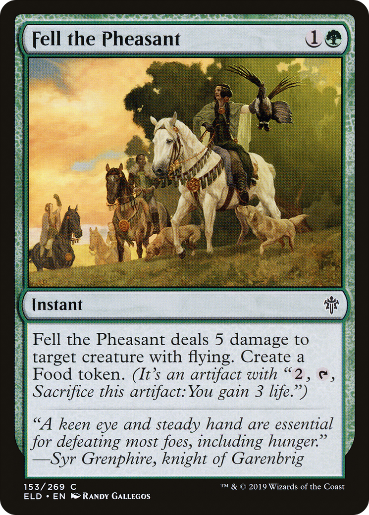 Fell the Pheasant [Throne of Eldraine] - The Mythic Store | 24h Order Processing