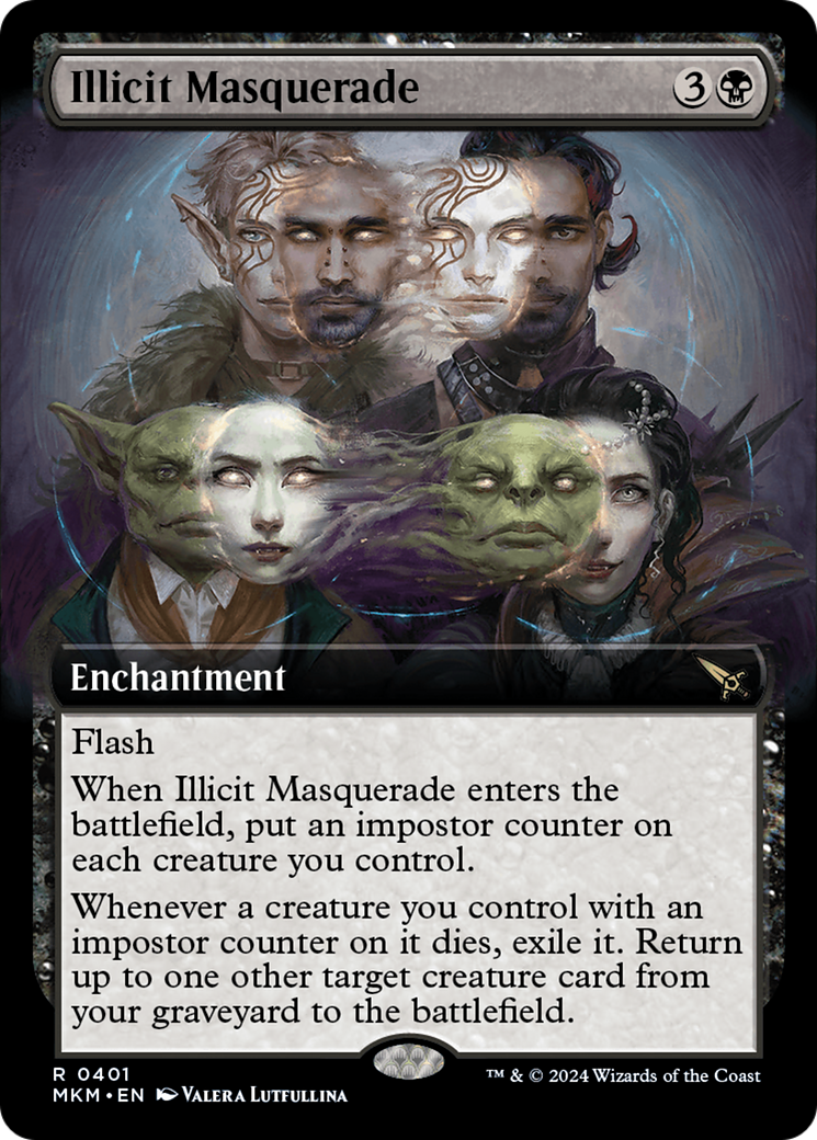 Illicit Masquerade (Extended Art) [Murders at Karlov Manor] - The Mythic Store | 24h Order Processing