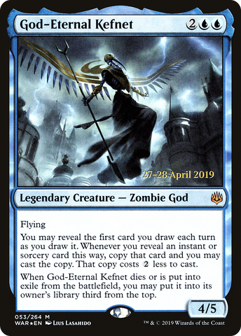 God-Eternal Kefnet [War of the Spark Prerelease Promos] - The Mythic Store | 24h Order Processing
