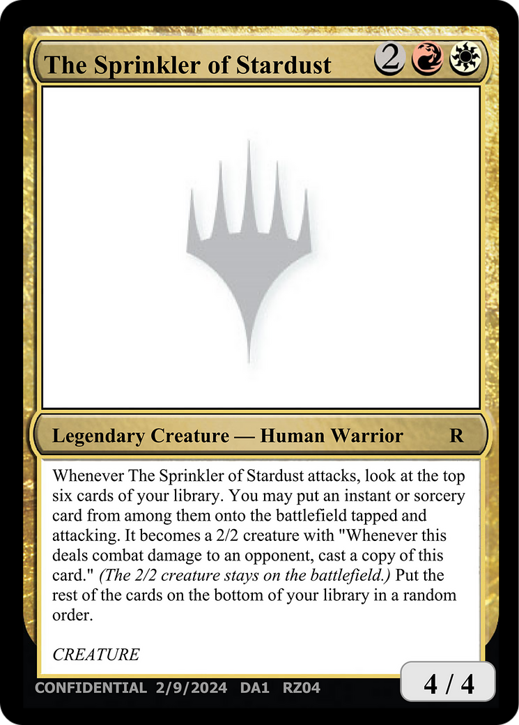 The Sprinkler of Stardust [Unknown Event] - The Mythic Store | 24h Order Processing