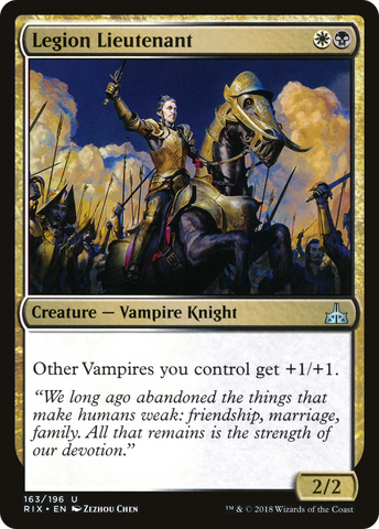 Legion Lieutenant [Rivals of Ixalan] - The Mythic Store | 24h Order Processing