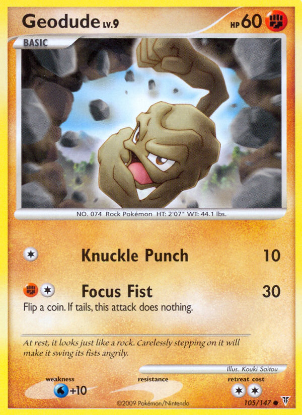 Geodude (105/147) [Platinum: Supreme Victors] - The Mythic Store | 24h Order Processing